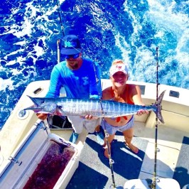 Trophy Wahoo Caught on a Key West Offshore Fishing Charter